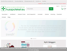 Tablet Screenshot of husapoteket.eu